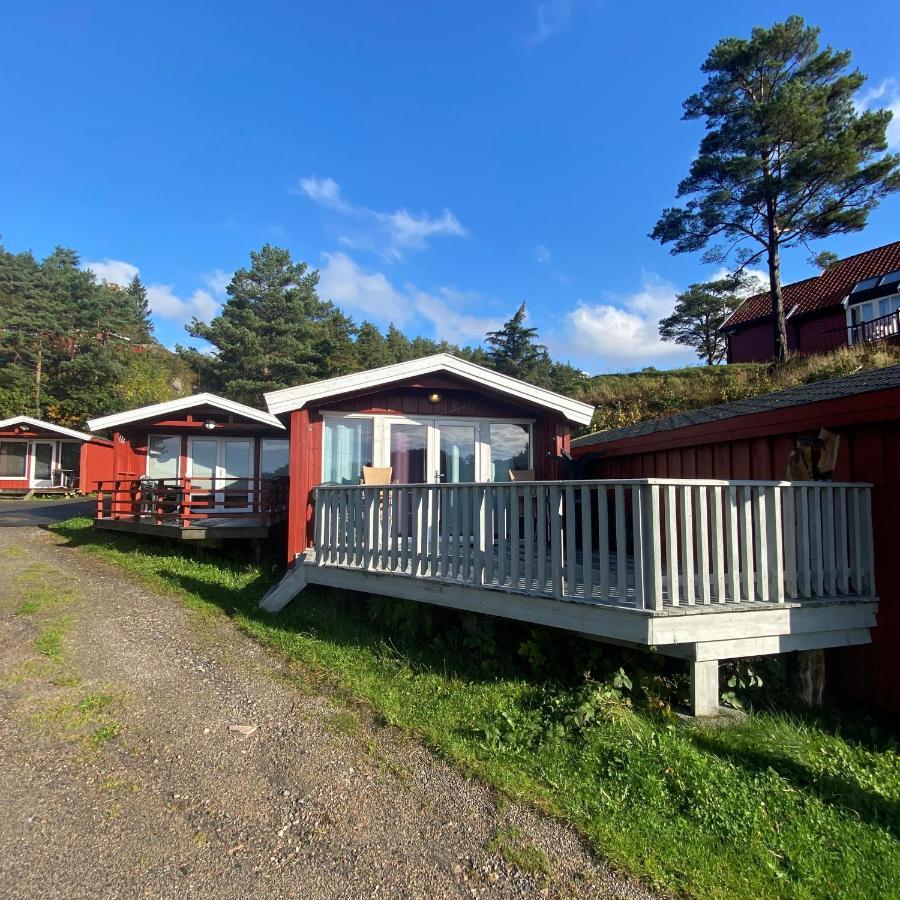 Tregde Ferie Mandal Exterior foto