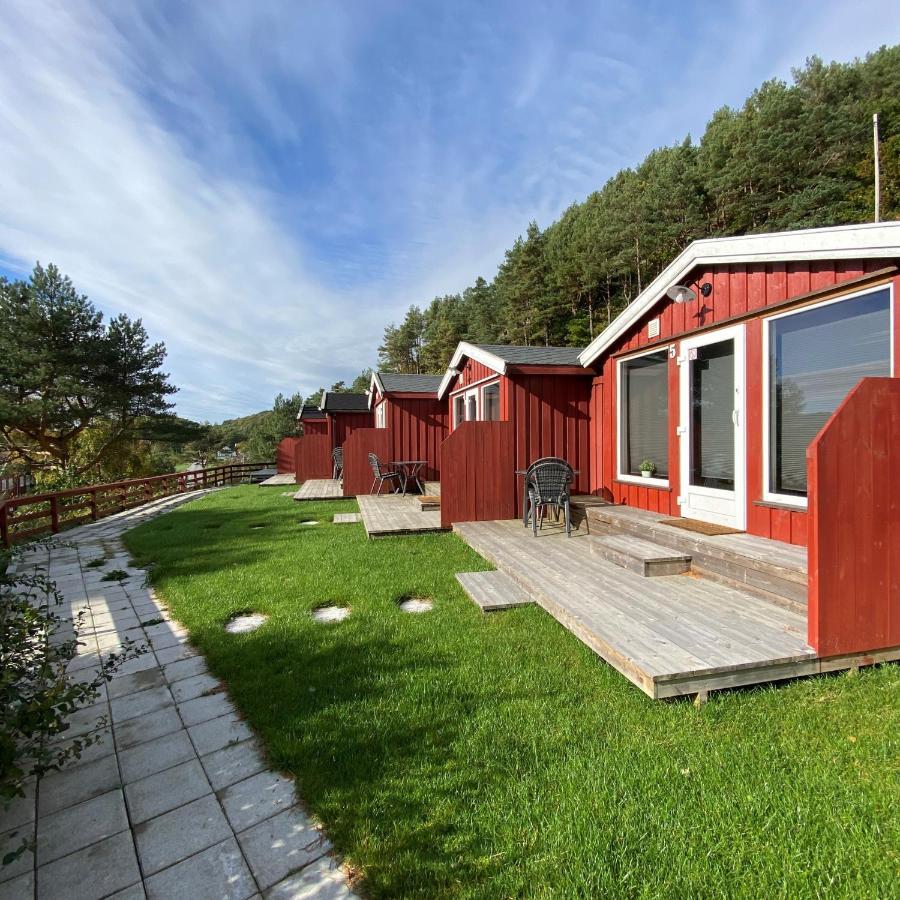 Tregde Ferie Mandal Exterior foto