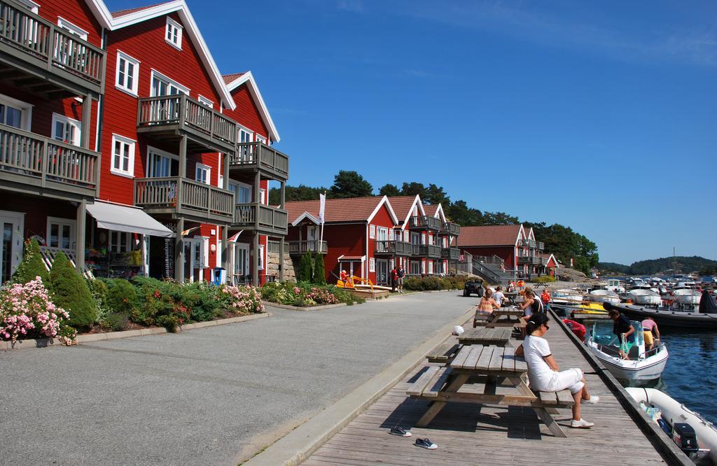 Tregde Ferie Mandal Exterior foto